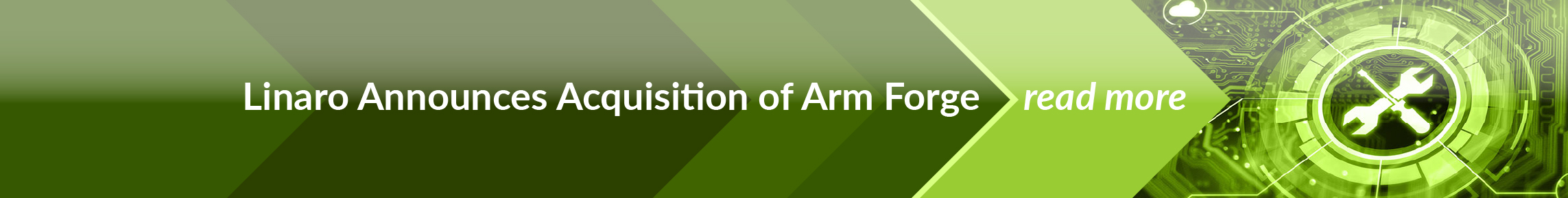 Linaro announces aquisition of arm Forge